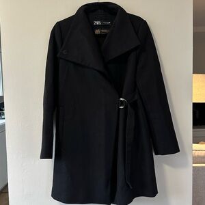 Zara Italian Mancheco Wool Jacket
